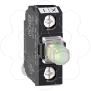 Imagem de Bloco luminoso Harmony XALD XALK branco para cabeca 22mm LED universal montagem na parte de tras do involucro 230...240V AC