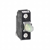 Imagem de Bloco luminoso Harmony XALD XALK branco para cabeca 22mm LED universal montagem na parte de tras do involucro 24V AC/DC