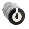 Imagem de Cabeca  interruptor selector- o 22 - 3 posicoes- ronis 455 - centro