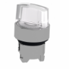 Imagem de Cabeca de interruptor selector iluminada - 2 posicoes - o 22 - branca