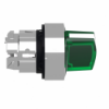 Imagem de Cabeca de interruptor selector iluminada - 2 posicoes - o 22 - verde