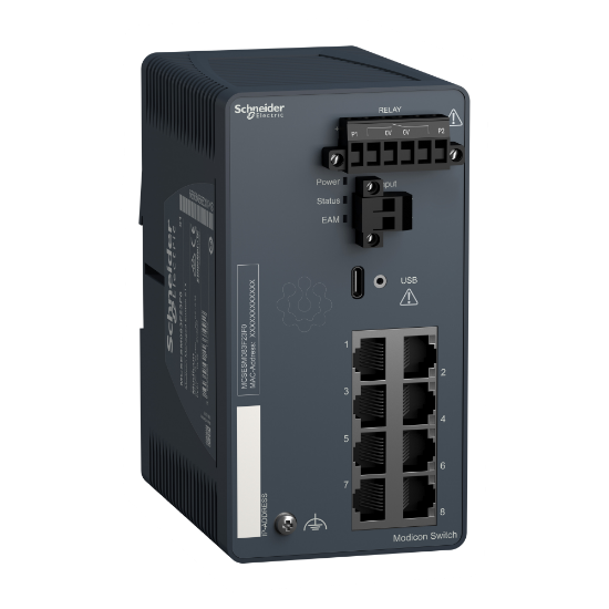 Imagem de Modicon Managed Switch - 8 portos para cobre