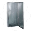 Imagem de Caixa monobloco em aco inoxidavel SMX 316L A1800xL800xP400mm acabamento Scotch Brite®.