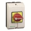 Imagem de interruptor seccionador principal paragem de emergencia em caixa 3P 10A