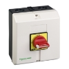 Imagem de interruptor seccionador principal paragem de emergencia em caixa 3P 50A