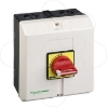 Imagem de interruptor seccionador principal paragem de emergencia em caixa 3P 50A