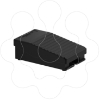 Imagem de Interruptor de pedal unico XPE-A - sem tampa - plastico - preto - 1NC+1NO