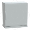 Imagem de Caixa poliester vers.PLAZ c/rodape fundo aberto 750x750x420 IP54