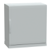 Imagem de Caixa poliester vers.PLAZ c/rodape fundo aberto 750x750x420 IP54