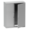 Imagem de Caixa poliester vers.PLAZT c/rodape aberto+dossel 1250x1250x420 IP44