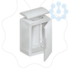 Imagem de Floor standing encl. polyester vers.PLAT open top w/ canopy 1250x1250x620 IP44