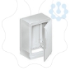 Imagem de Floor standing encl.polyester vers.PLAZ w/plinth open bottom 1000x1250x420 IP54