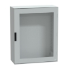 Imagem de Caixa poliester monobloco IP66 - 1056x852x350mm porta envidracada