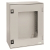 Imagem de Caixa poliéster monobloco IP66 - 530x430x200mm porta envidraçada