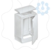Imagem de Caixa poliester vers.PLAZT c/rodape aberto+dossel 1250x1250x420 IP44