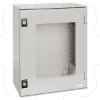Imagem de Caixa poliéster monobloco IP66 - 530x430x200mm porta envidraçada