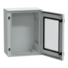 Imagem de Caixa poliéster monobloco IP66 - 530x430x200mm porta envidraçada