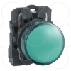 Imagem de Sinalizador led - verde 230...240vca c/ aro fix plastico