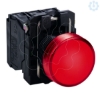 Imagem de Sinalizador led - vermelho 24vca/cc c/ aro fix plastico