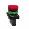 Imagem de Sinalizador led - vermelho 24vca/cc c/ aro fix plastico