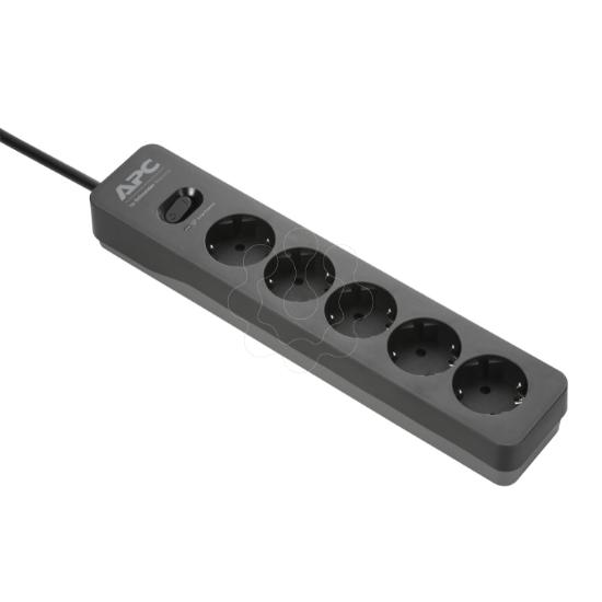 Imagem de APC Essential SurgeArrest 5 saídas 2 portas USB Preto 230V Alemanha