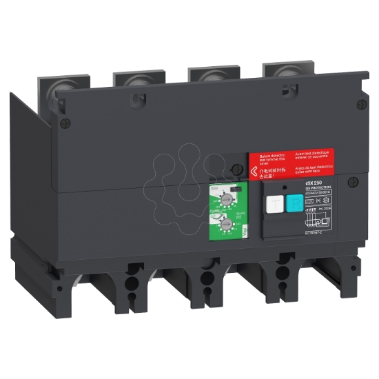 Imagem de Modulo de protecao adicional VigiPacT de fuga a terra ComPacT NSX 250 200VAC a 440VAC 30mA a 30A 4 polos