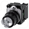 Imagem de Interruptor de chave RONIS 22mm redondo plastico retirada da chave I+O+II