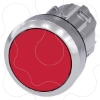 Imagem de Botão de pressão, 22mm, redondo, metal, alto brilho, azul, botão de pressão