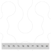 Imagem de Placa de designação, frente, com 21-30, vertical, largura dos terminais: 10,2 mm
