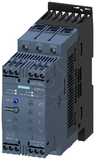 Imagem de Dispositivo de partida suave S3, 80A, 45kW/400V, 40 graus, 200-480V CA, 24V CA/CC