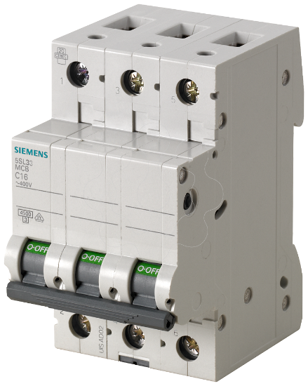 Imagem de Disjuntor automatico 400V 6kA de 2 polos C 16A P=70mm