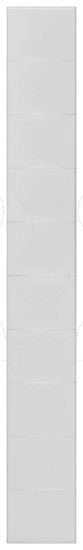 Imagem de Placa de designação, frente, horizontal e vertical, largura dos terminais: 8,2 mm