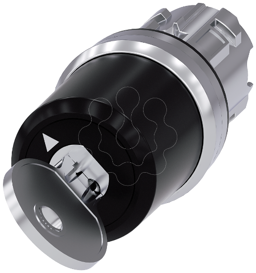 Imagem de Interruptor de chave RONIS 22mm redondo plastico retirada da chave O