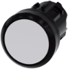 Imagem de Botão de pressão, 22mm, redondo plástico, branco, inscrição: I, botão de pressão