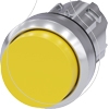 Imagem de Botao de pressao 22mm redondo metal alto brilho azul botao de pressao