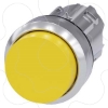Imagem de Botao de pressao 22mm redondo metal alto brilho azul botao de pressao