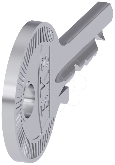 Imagem de Chave para interruptor de chave Siemens numero de fecho SSG 10