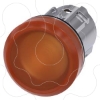 Imagem de Sinalizador luminoso 22mm redondo plastico transparente lente plano