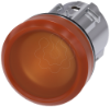 Imagem de Sinalizador luminoso 22mm redondo plastico transparente lente plano