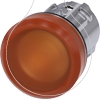 Imagem de Sinalizador luminoso 22mm redondo plastico transparente lente plano