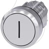 Imagem de Sinalizador luminoso 22mm redondo plastico vermelho lente plano