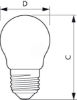 Imagem de CorePro LEDLusterND4.3-40W E27 827P45FRG