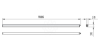 Imagem de BN021C LED19S/830 L1200