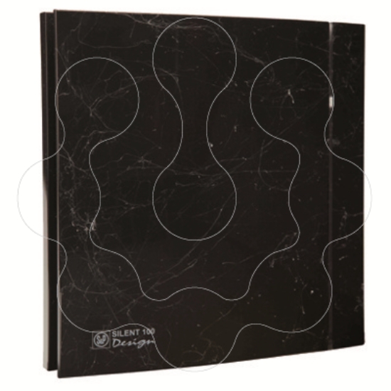 Imagem de SILENT-100 CZ MARMOL NEGRO DESIGN-4C