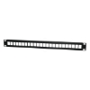 Imagem de Painel Rack 19'' 1U - 24 Conectores RJ45