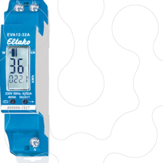 Imagem de IND. CONSUMO ENERGIA C/ DISPLAY EVA 32 A