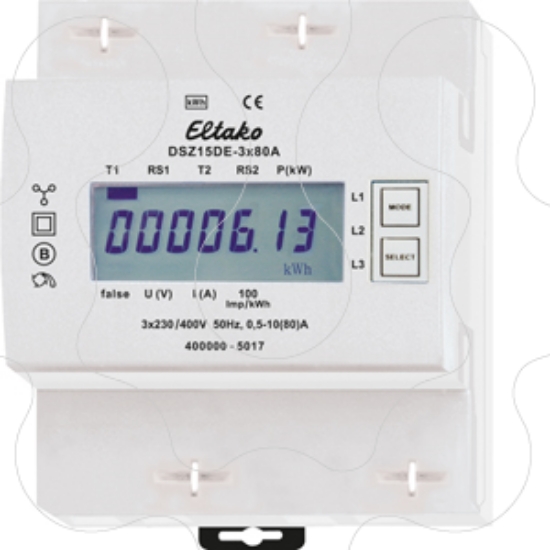 Imagem de CONTADOR ENERGIA DSZ15DE-3x80A