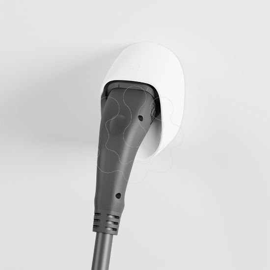Imagem de Suporte conector Tipo 2 branco