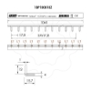 Imagem de BARR PONT 10 mm² 1000 mm 1P