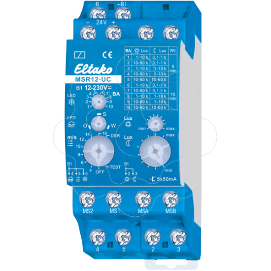 Imagem de RELE MULTISENSOR MSR12-8..230V UC